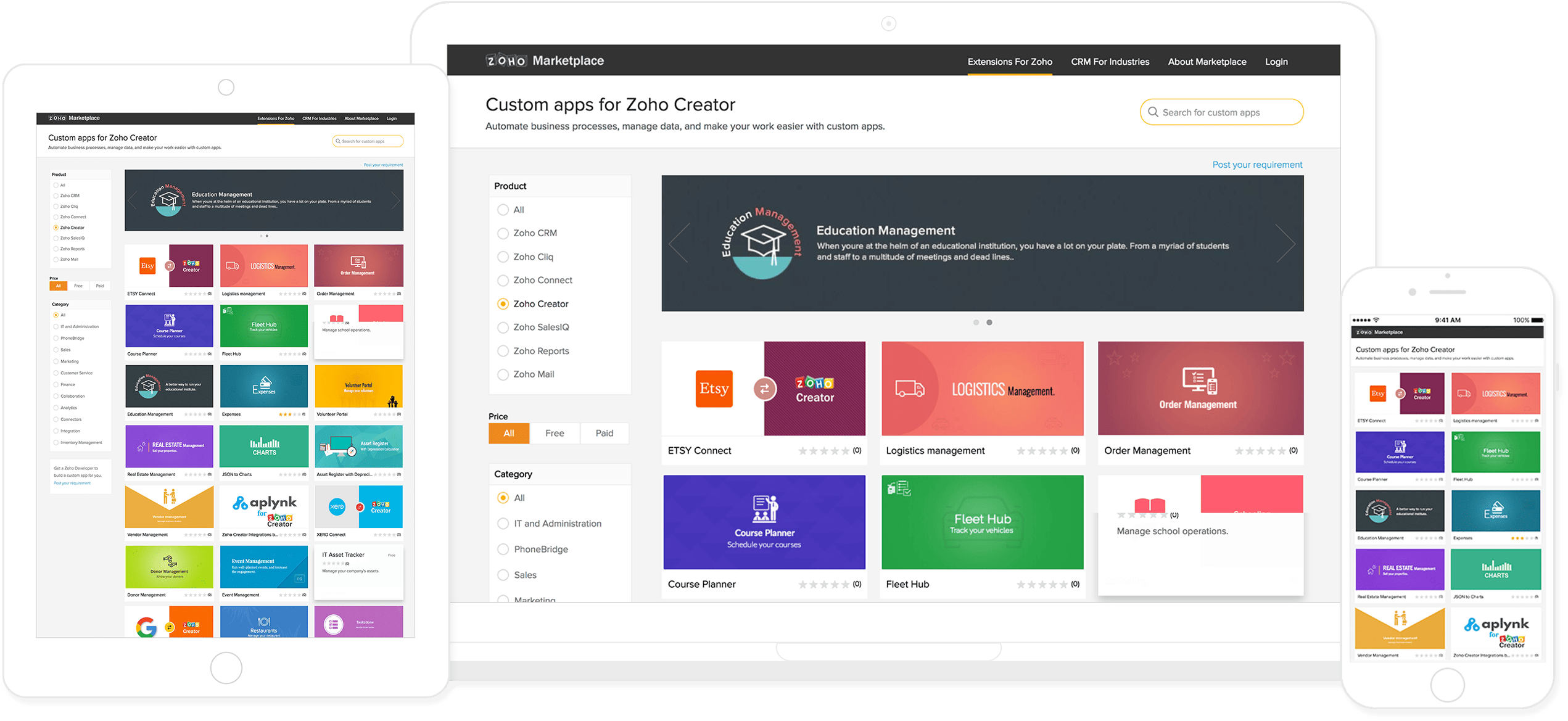 Zoho Third Party Integrations