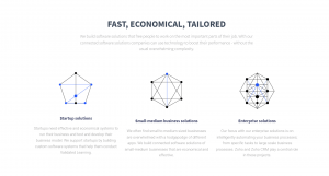 Homepage Solution Section