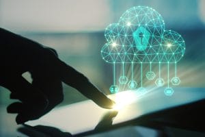 Cloud computing concept