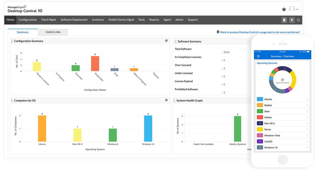 Zoho Desktop Central