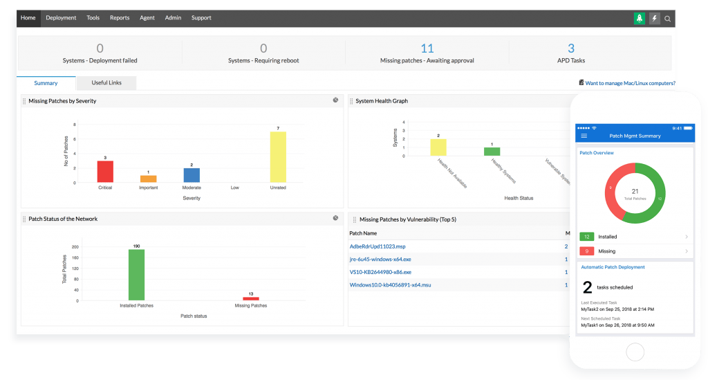 Zoho Patch Manager Plus