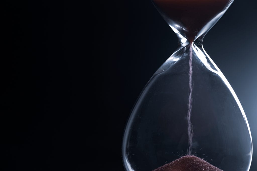 Picture of Hourglass with Sand inside