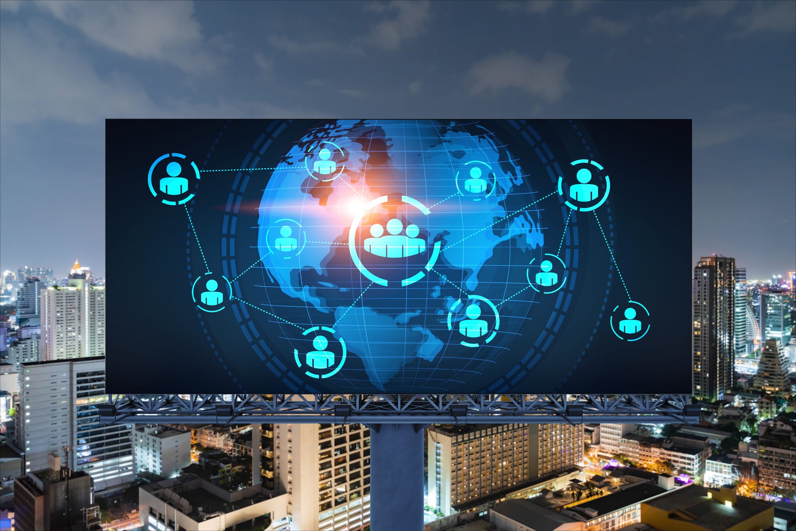 Zoho CRM for digital advertising boards | billboard