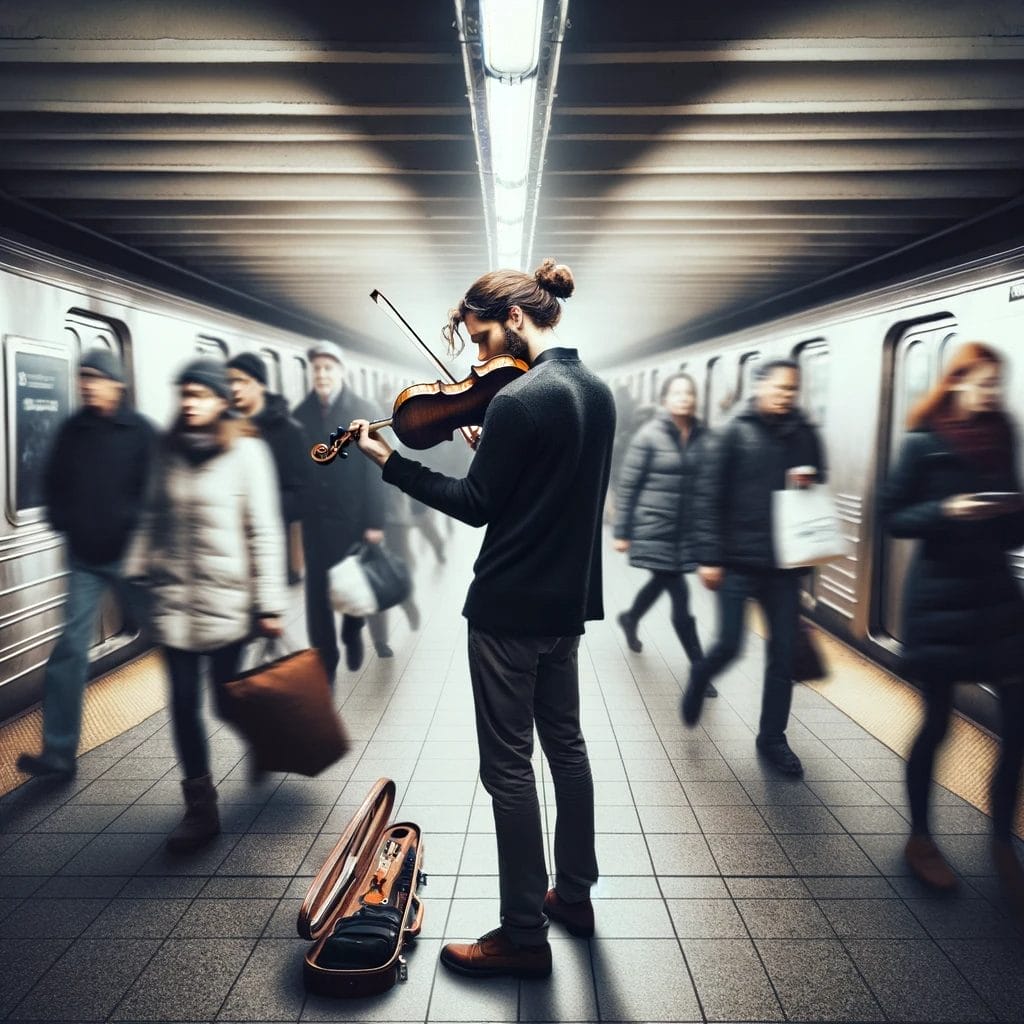 zoho crm and Joshua Bell's Subway