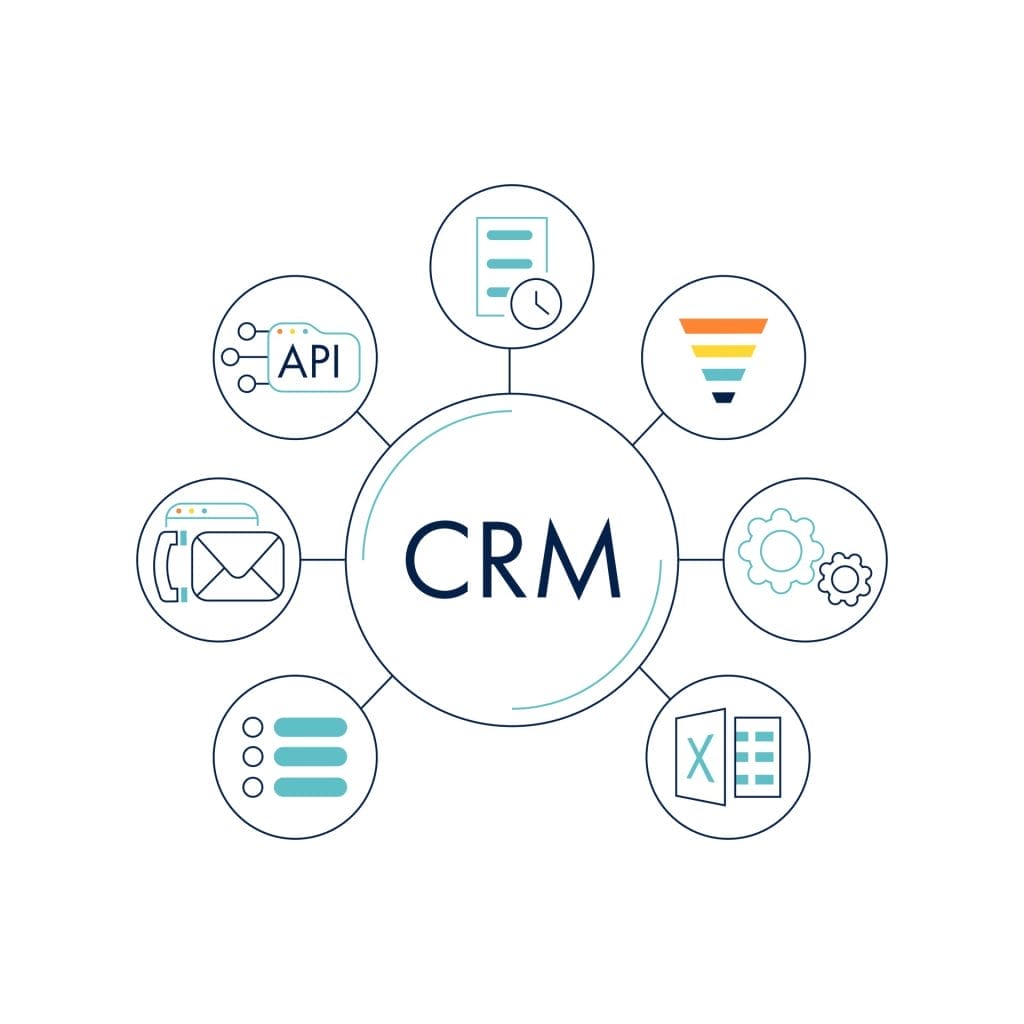 A professional CRM consultant analyzing data to improve customer relationships and business strategies.